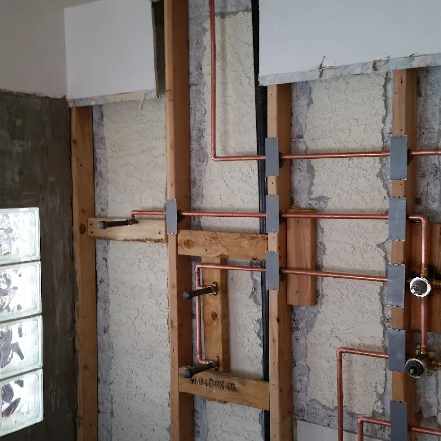 Copper pipe installation for Repiping in Glencoe